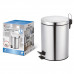 PATTUMIERA INOX TONDA C/SOFT CLOSE LT.5 (3pz)